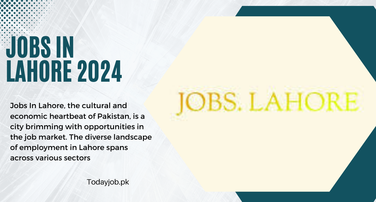 Jobs In Lahore